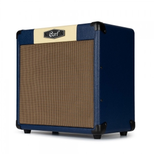 Cort gitárerősítő zengetővel, 15 Watt, sötétkék