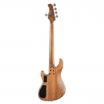 Cort elektromos basszusgitár, 5 húros, deluxe félkemény tokkal, matt vintage natú - KIFUTÓ MODELL, ÁRZUHANÁSr
