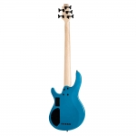 Cort elektromos basszusgitár, Markbass Preamp, öthúros, kék
