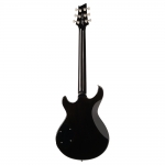 Cort elektromos gitár, áttetsző fekete burst