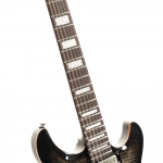 Cort elektromos gitár, áttetsző fekete burst