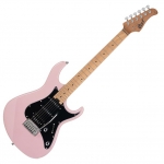 Cort elektromos gitár, éger test, Seymour Duncan hangszedők, Dusty Rose