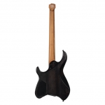 Cort elektromos gitár, fej nélküli multi-scale, matt áttetsző fekete