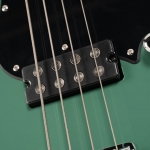 Cort elektromos basszusgitár, rövid menzúra, zöld