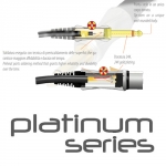 Bespeco Platinum egyenes jack-jack, 9m-es kábel